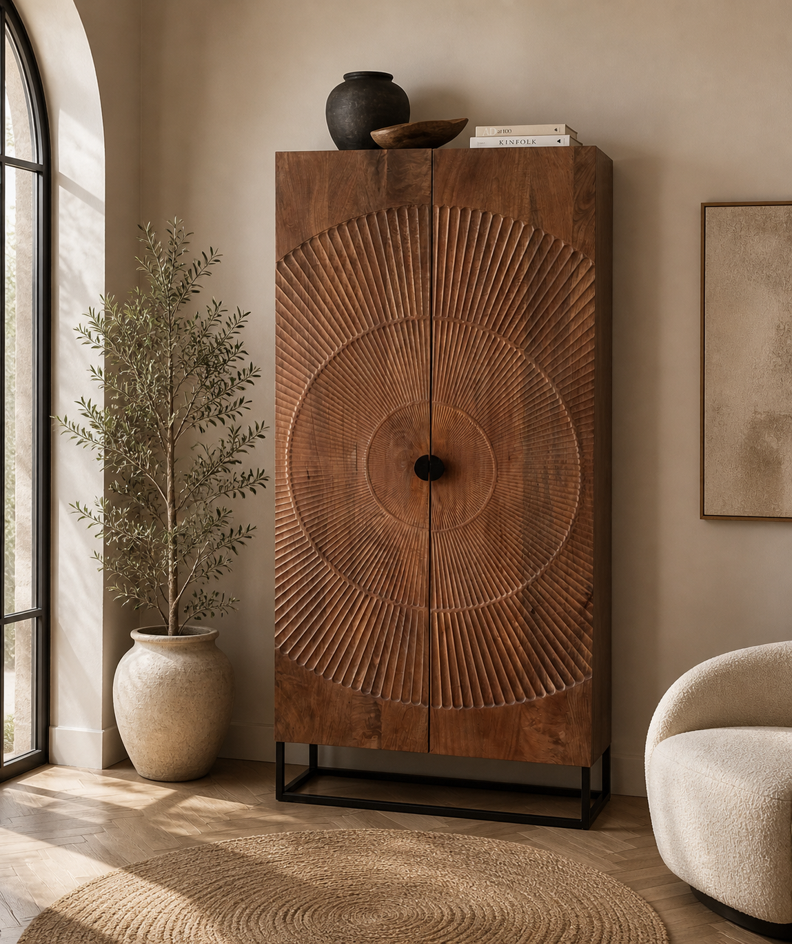 Cabinet Carved