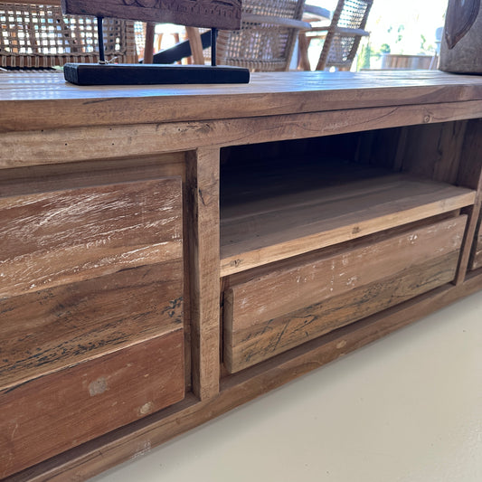 TV furniture teak 250cm