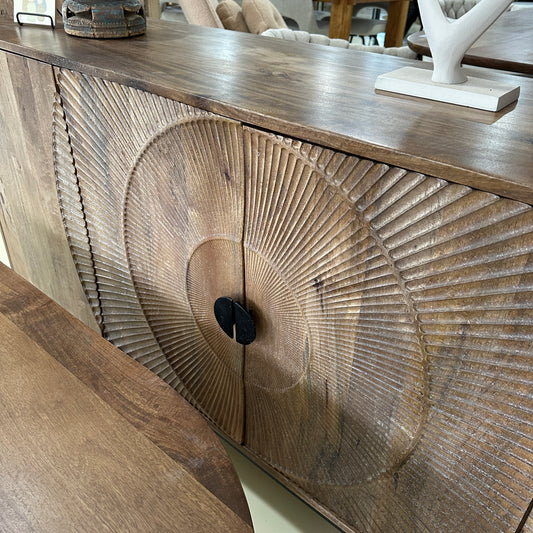 Sideboard carved 180cm