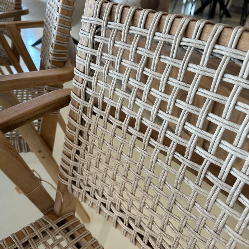 Chair teak wood, indoors & outdoors