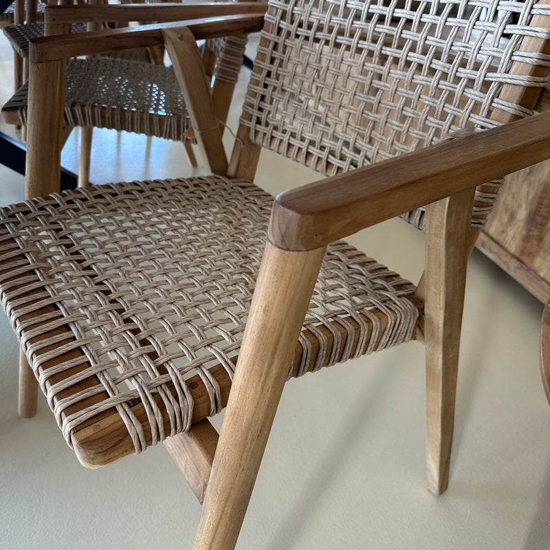 Chair teak wood, indoors & outdoors