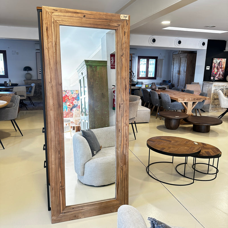 Mirror - teak wood