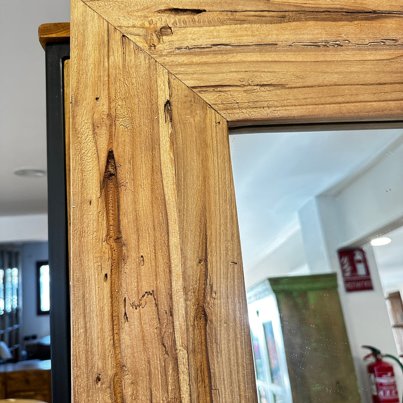 Mirror - teak wood